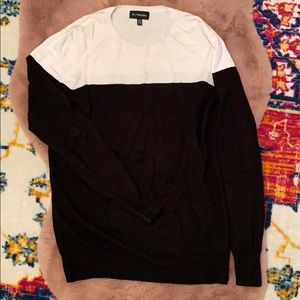 Black and white wantable sweater